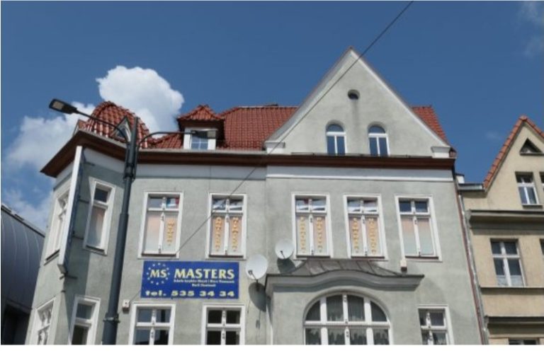The MS Masters building in central Olsztyn, ul. 11 Listopada 7